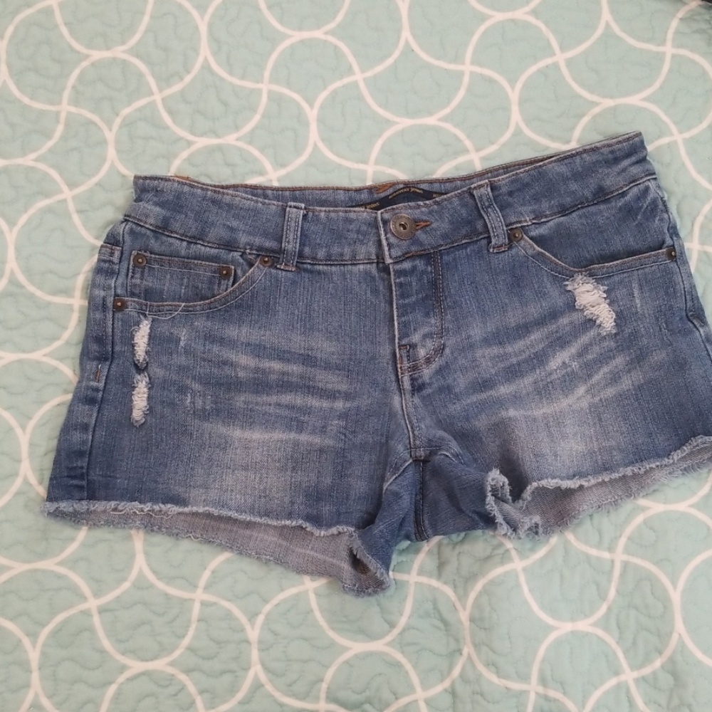 Denim jean shorts